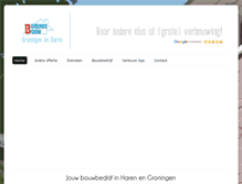 Tablet Screenshot of berendsbouw.nl